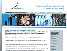 Tablet Screenshot of inteflexinc.com